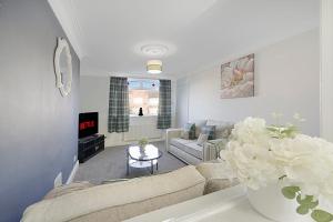 Seating area sa Stylish home Near Durham Heritage Coast Sleeps 5