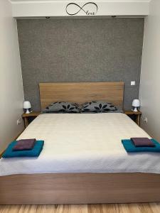 Postel nebo postele na pokoji v ubytování Baltic Apartament