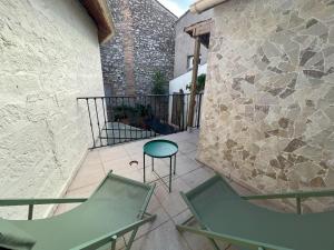 Balkón alebo terasa v ubytovaní Maison T4 centre ville et plage