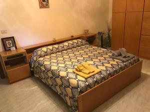 A bed or beds in a room at Villa Luce