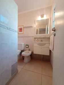 Et badeværelse på Casa Los Tilos Ostende