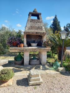 A garden outside Curti Russi