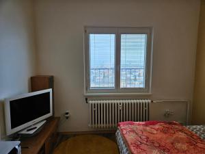 TV a/nebo společenská místnost v ubytování Tererka apartment