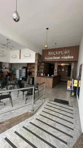 Ο χώρος του λόμπι ή της ρεσεψιόν στο Hotel Olho D'água - Baturité