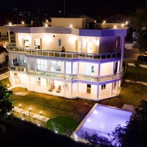 Budova, kde se vila nachází