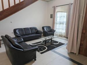 Posezení v ubytování La Maison Blanche