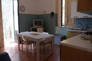 Kuchyň nebo kuchyňský kout v ubytování Scatitti House