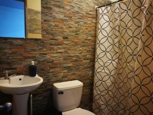 Koupelna v ubytování Habitación Privada - Apartamentos Morpho CR + 7 fotografií