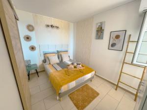 Letto o letti in una camera di Poz Tropicale