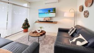 Posezení v ubytování Exclusive fully equipped Condo with great pool