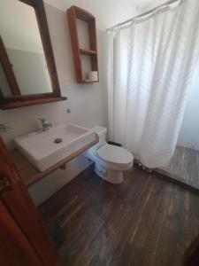 Koupelna v ubytování San Sebastian