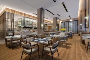 汕尾海丰万怡酒店餐厅或其他用餐的地方