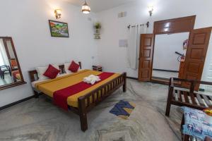 Postel nebo postele na pokoji v ubytování Sunflower Villa