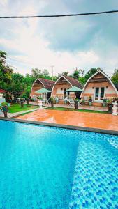 The swimming pool at or close to Penida Hills