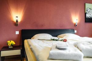 Voodi või voodid majutusasutuse Jura Sport & Spa Resort toas