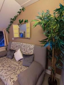 Posezení v ubytování Le Cosy Fleuri