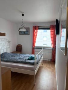 Postel nebo postele na pokoji v ubytování Private studio apartment 13 min to Stockholm city