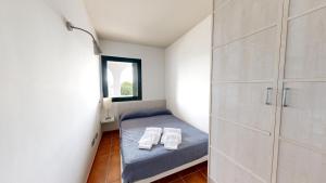 Postel nebo postele na pokoji v ubytování Orquidea
