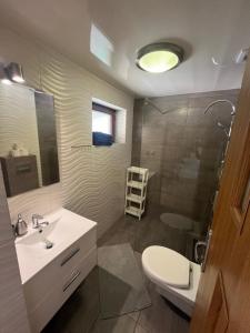 Vannituba majutusasutuses Apartamenty Kadłubek