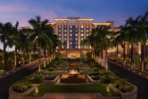 eine Darstellung des mgm las vegas Hotels in der Unterkunft Hyatt Regency Kolkata in Kalkutta