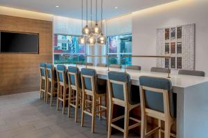 TV a/nebo společenská místnost v ubytování Hyatt House Salt Lake City Downtown