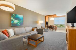 TV a/nebo společenská místnost v ubytování Hyatt Place Austin Cedar Park