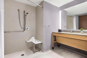 Hyatt Place Virginia Beach Oceanfront的一间浴室