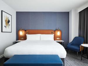 Postel nebo postele na pokoji v ubytování Hyatt Regency London Stratford