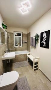 Koupelna v ubytování Best Place to Stay - Dresden