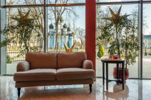 Posezení v ubytování Hotel Medūna