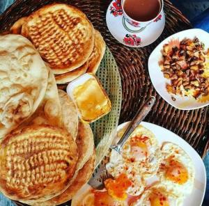 Cibo presso la stanza in casa privata o nelle vicinanze