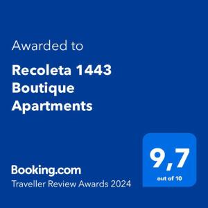 Gallery image of Recoleta 1443 Boutique Apartments in Buenos Aires