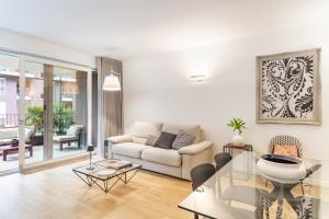 Istumisnurk majutusasutuses Appartamento Peschiera Borromeo - Linate