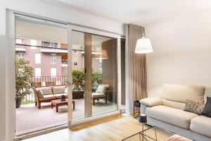 Posezení v ubytování Appartamento Peschiera Borromeo - Linate