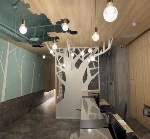 Baðherbergi á 新仕飯店-New City Hotel