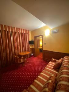 A television and/or entertainment centre at Hotel Riz B.B