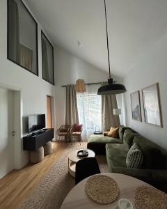 TV a/nebo společenská místnost v ubytování Apartman Zir