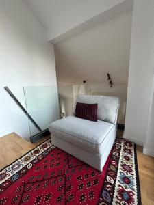 Krevet ili kreveti u jedinici u okviru objekta Apartman Zir