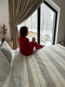 Krevet ili kreveti u jedinici u okviru objekta Apartman Zir