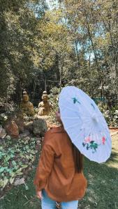 Taman di luar Hospedagem no Ônibus Oriental em Domingos Martins ES
