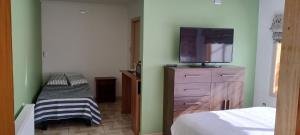 Postel nebo postele na pokoji v ubytování Departamento de 1 ambiente.