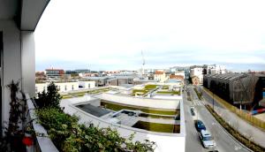 a view of a city from a building at 3 pièces à 4min du RER B in Saint-Denis