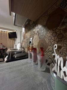 Dapur atau dapur kecil di Nilton 2 Apartmans