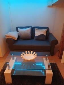 Posezení v ubytování Ferienwohnung in Bühler nähe Appenzell