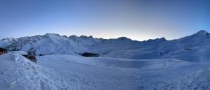 The Window to the Mountains v zimě