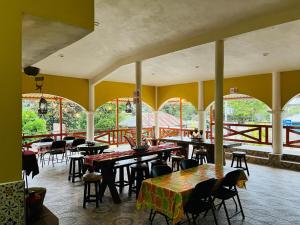 Restaurace v ubytování Hotel Hacienda Huasteca