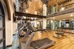 Fitness centrum a/nebo fitness zařízení v ubytování Happy Life at LacasitaD-HuaHin