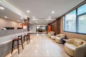 Istumisnurk majutusasutuses Yue Lv Hotel