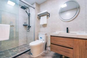 Vannituba majutusasutuses Yue Lv Hotel