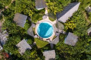 Bazén v ubytování Bamboo Zanzibar nebo v jeho okolí